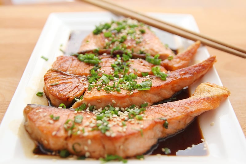 Baked Salmon with Asparagus